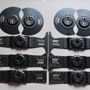 Starlock Compatible MultiTool Blade Set Fein, Bosch, Makita, Metabo, Hitachi, Milwaukee, AEG, Einhell, Ryobi 16-pack