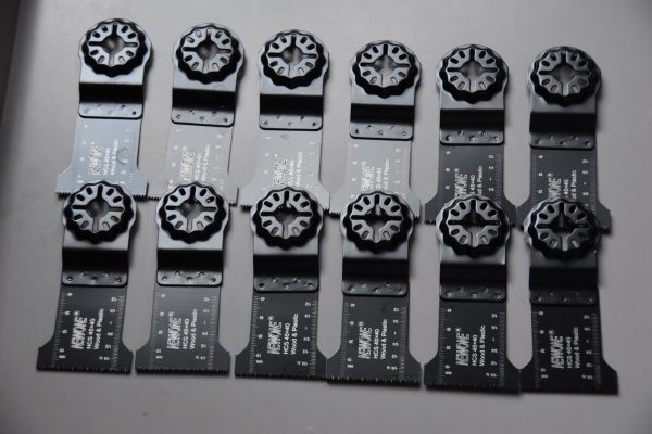 Starlock Compatible MultiTool Blade Set Fein Bosch Makita Metabo Einhell 12-pack  - 45MM