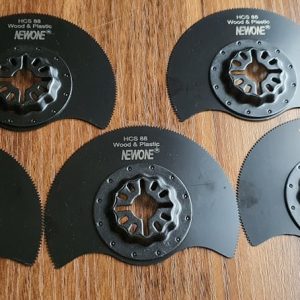 Starlock Multi Tool Blade Set Bosch Fein Milwaukee Ryobi Makita 88mm 5-pack NEW
