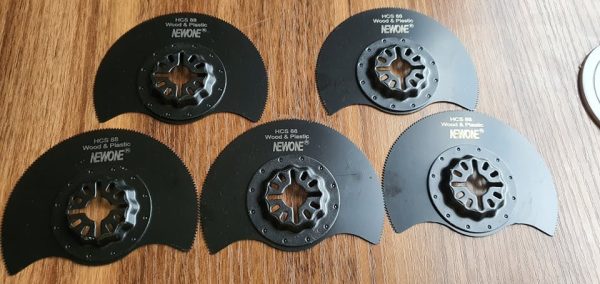 Starlock Multi Tool Blade Set Bosch Fein Milwaukee Ryobi Makita 88mm 5-pack NEW
