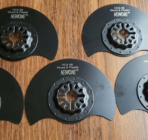 Starlock Multi Tool Blade Set Bosch Fein Milwaukee Ryobi Makita 88mm 5-pack NEW